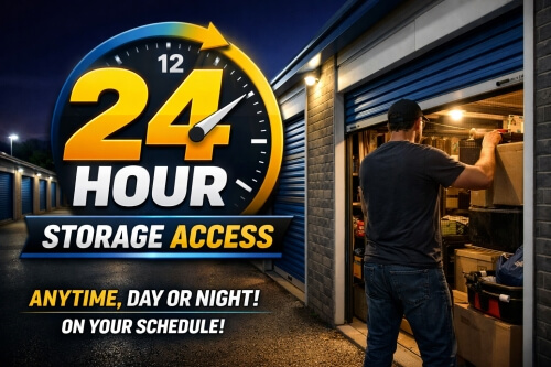 24 Hour Storage Unit Access